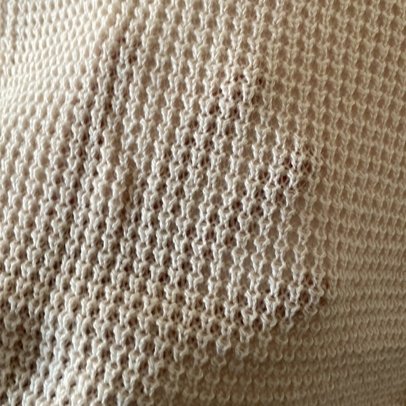 Cloth cream colored tunic sweater - Picture 5 of 9